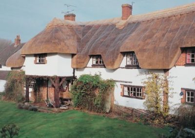 Terrace Thatched Roof Dorset