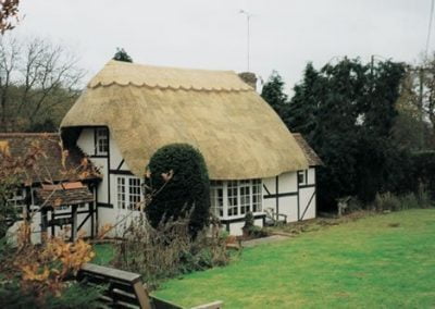 Small thatched roof